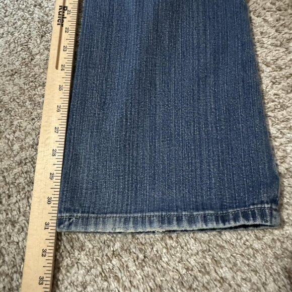 Levis 515 Boot Cut Jeans Womens 8 Medium Blue Stretch Denim Mid Rise Casual - Picture 10 of 10